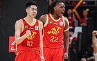 三火枪手80分，浙江广厦胜北京，系列赛平分。