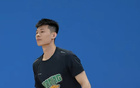 辽宁队训练，王岚嵚张峻豪在阵，代彦龙随队，杨鸣单车训练。