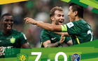 北京国安7人进球，大胜玉昆7-0！多点破门！