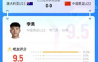 李昊神扑救，守门无失，获9.5高分！