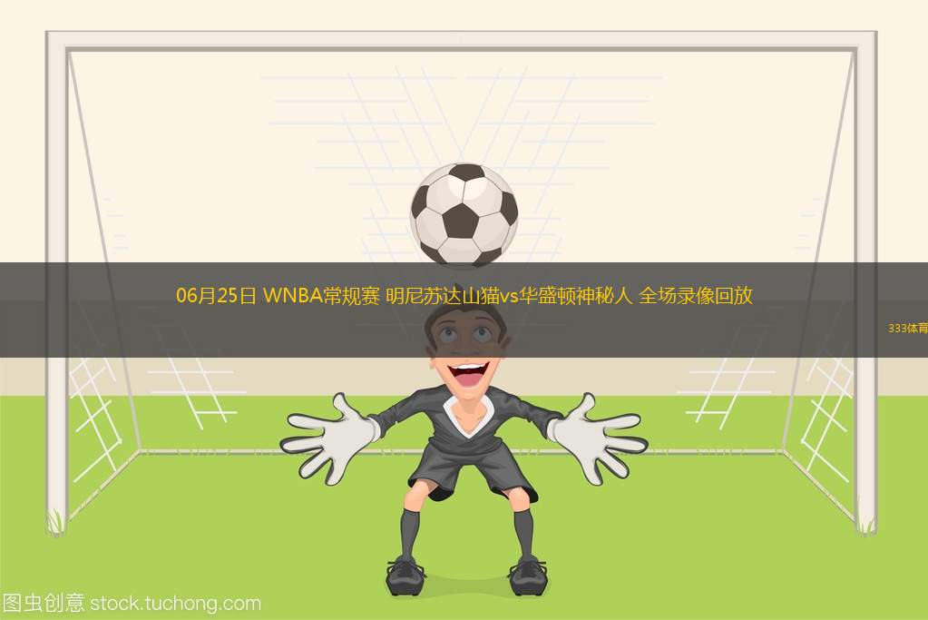 06月25日 WNBA常规赛 明尼苏达山猫vs华盛顿神秘人 全场录像回放