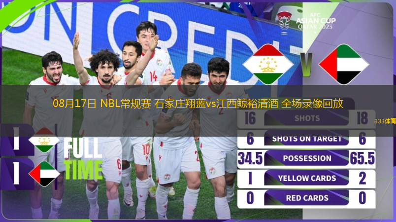 08月17日 NBL常规赛 石家庄翔蓝vs江西鲸裕清酒 全场录像回放