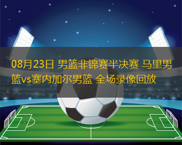 08月23日 男篮非锦赛半决赛 马里男篮vs塞内加尔男篮 全场录像回放