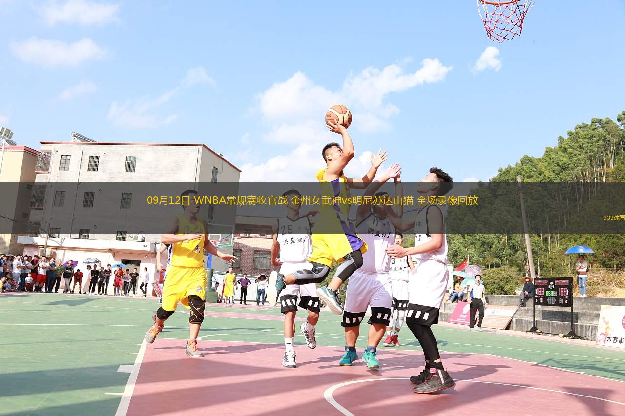 09月12日 WNBA常规赛收官战 金州女武神vs明尼苏达山猫 全场录像回放